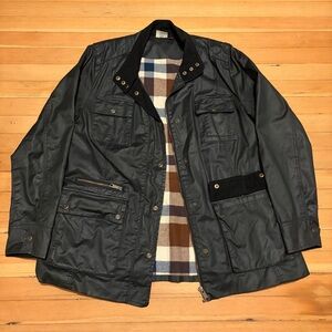 Kavu barn chore coat waxed cotton canvas flannel lined jacket